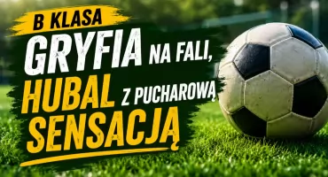 Gryfia na fali, Hubal z pucharową sensacją