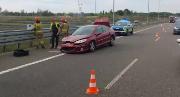 Wypadek na S7. Zablokowany pas w kierunku Kielc